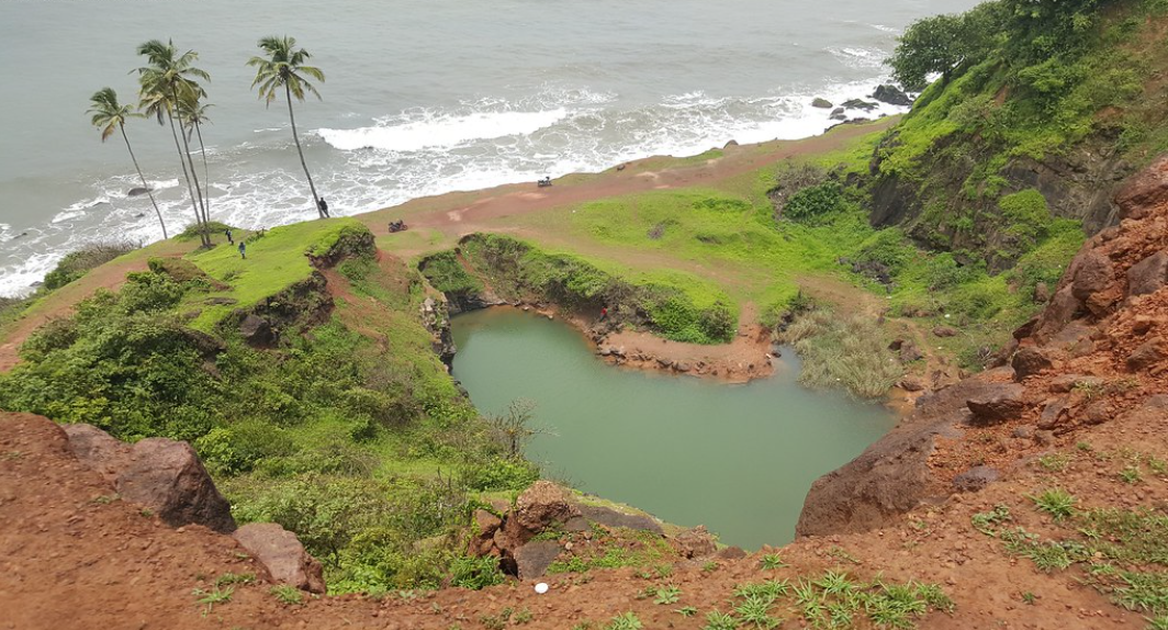 Heart Shaped Lake in Goa
