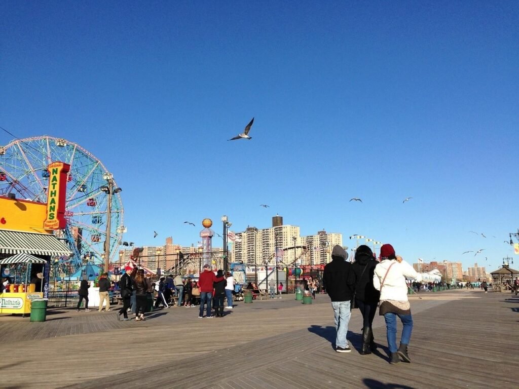 Coney Island Beach, New York