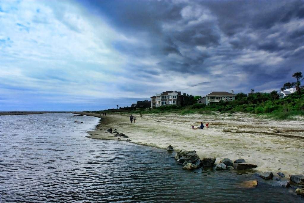 Saint Simon Island Beach, Georgia