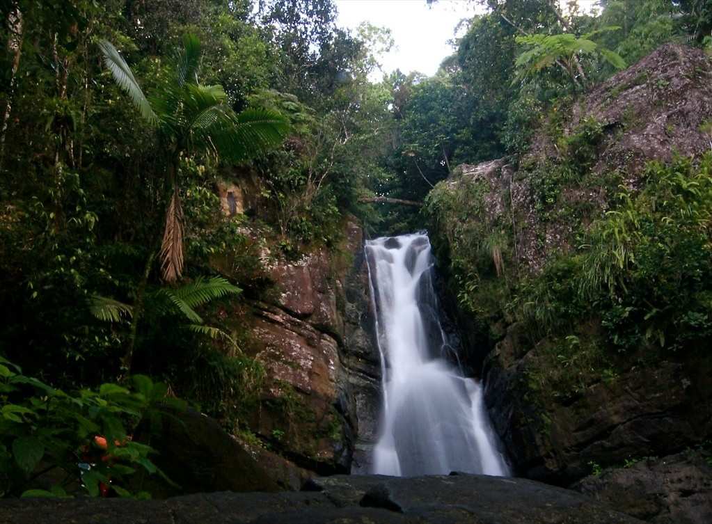 La Mina waterfall