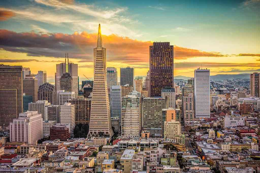 Coit Tower Sunset