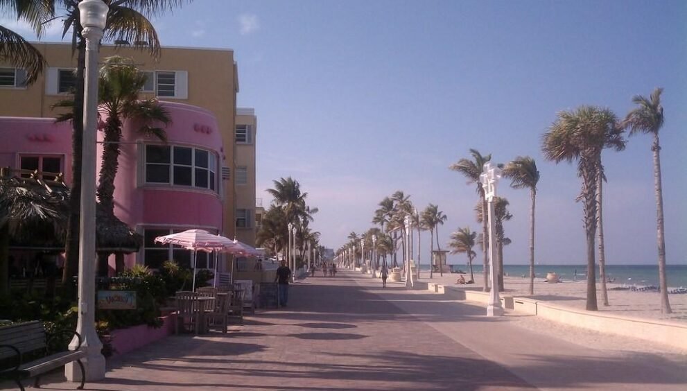 Hollywood Beach Boardwalk