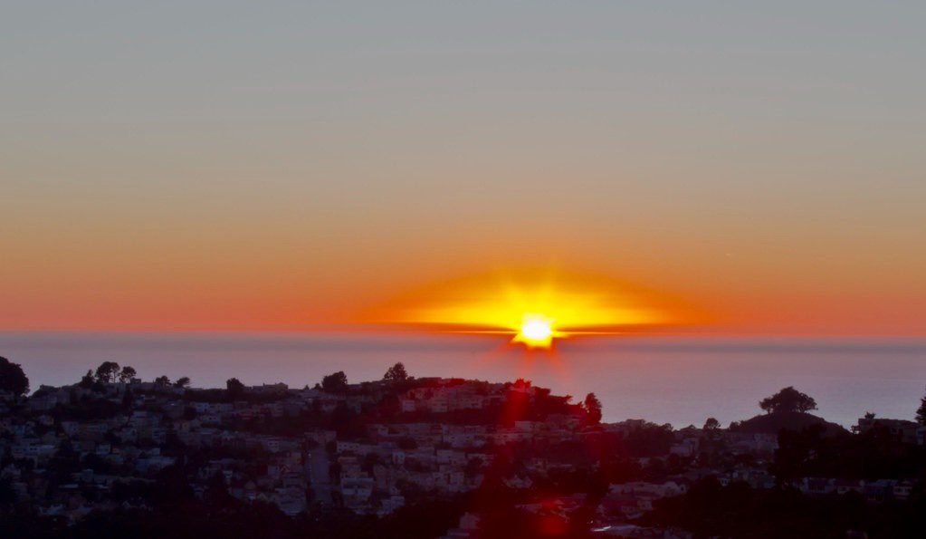 Twin Peaks sunset