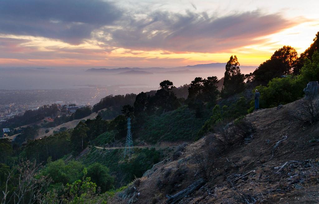 grizzly peak sunset