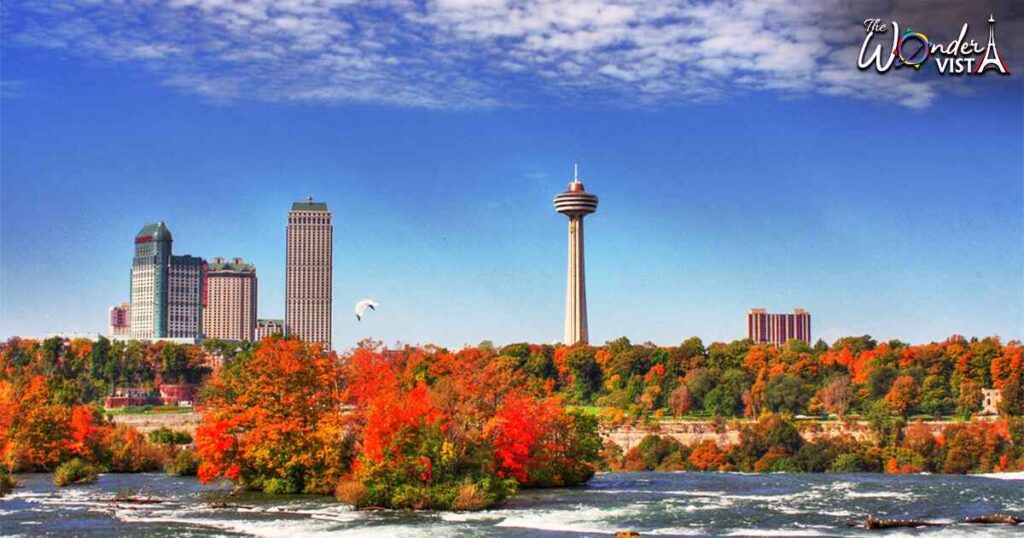 iconic Niagara Falls in the East, Canada